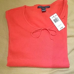 Coral women's sweater